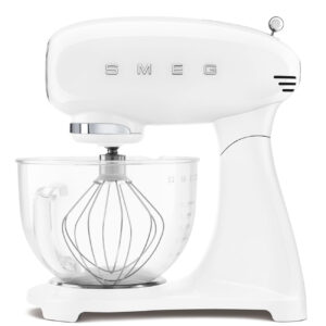 Stand Mixer with Glass Bowl | White