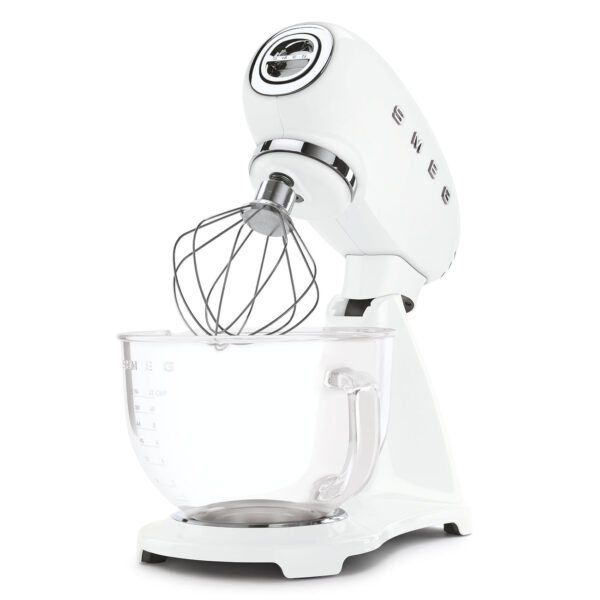 Stand Mixer with Glass Bowl | White