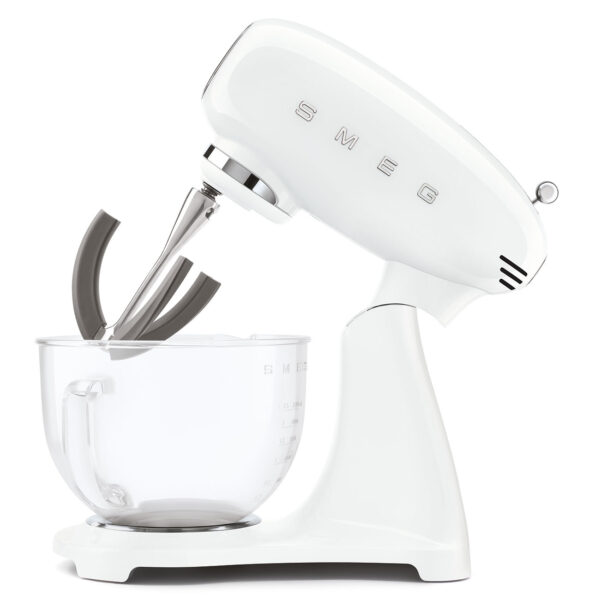 Stand Mixer with Glass Bowl | White