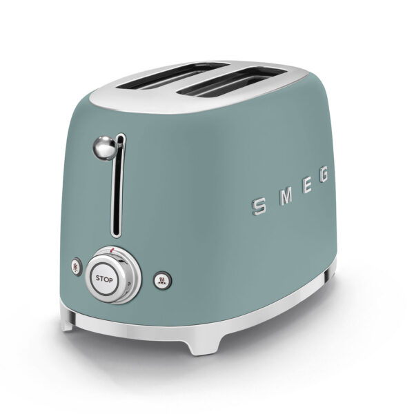2 Slice Toaster | Emerald Green