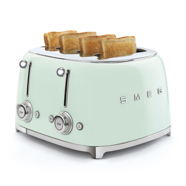 4 Slice Toaster | Pastel Green