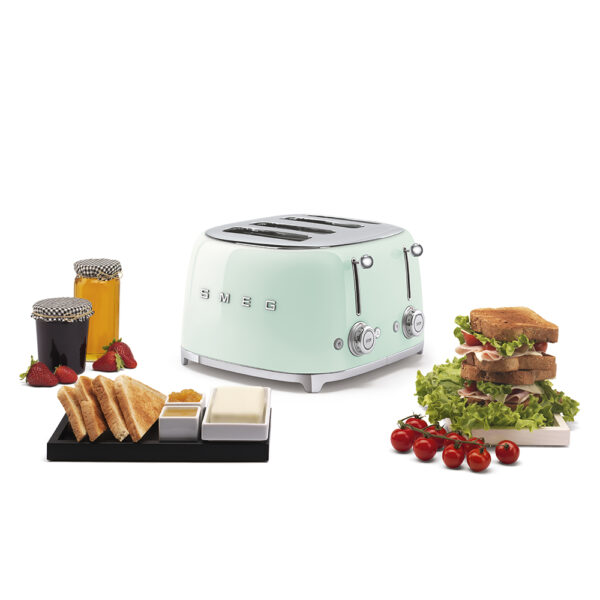 4 Slice Toaster | Pastel Green